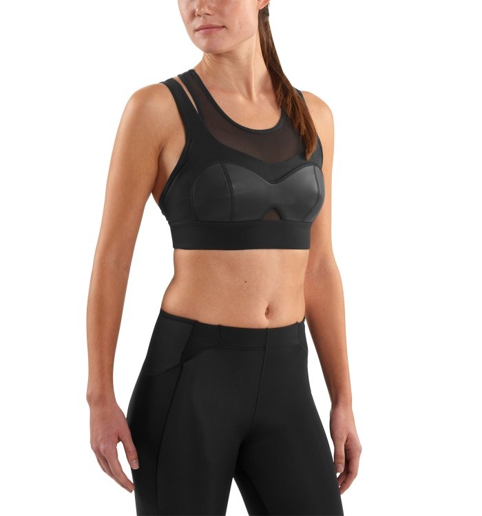 A400 CROP TOP WOMEN EMPIRE BLACK